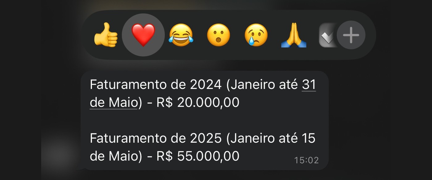 Prova social de resultado de cliente 3